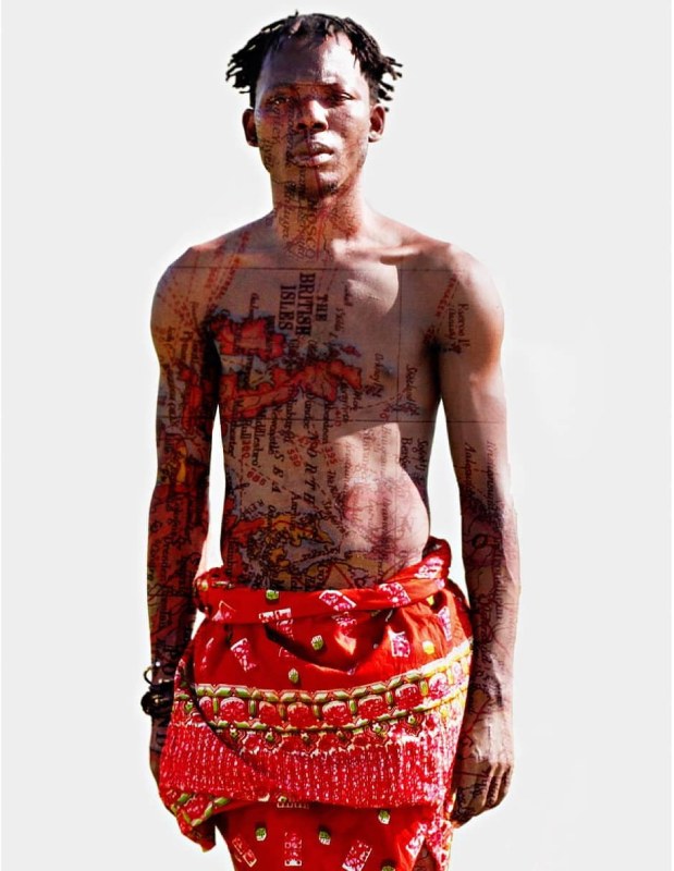 Ashola Akpo Autoportrait 2015, Tryptique